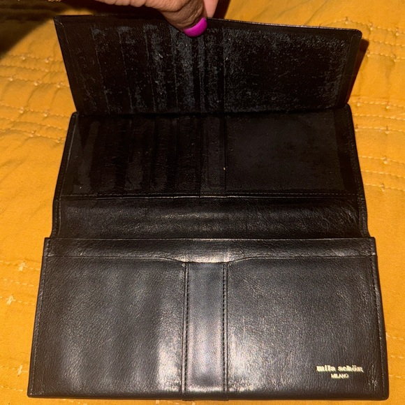 Mila Schön Milan Leather Wallet - Picture 3 of 4